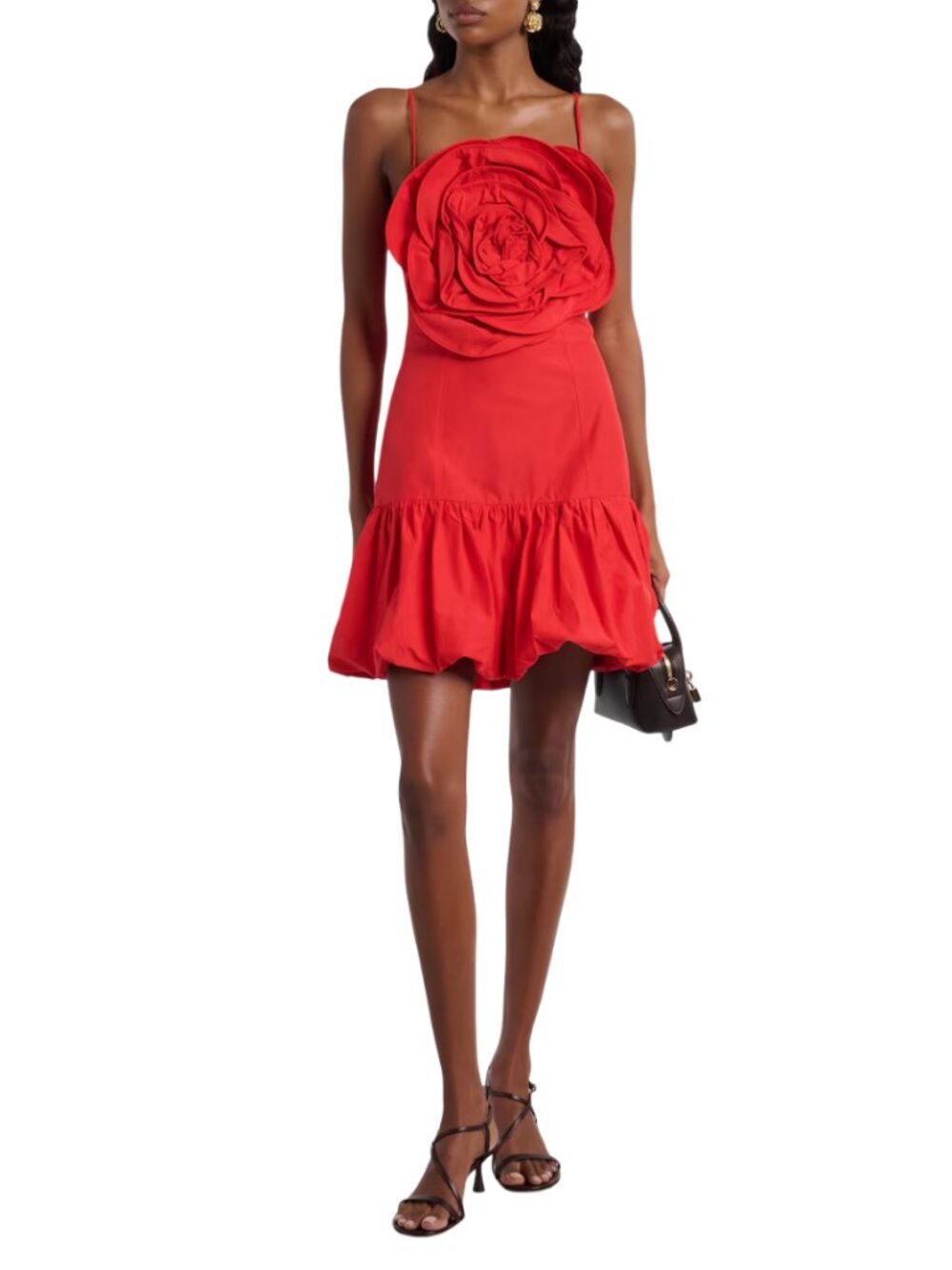 FARM Rio Red Balloon Minidress Dress - Picture 2 of 8